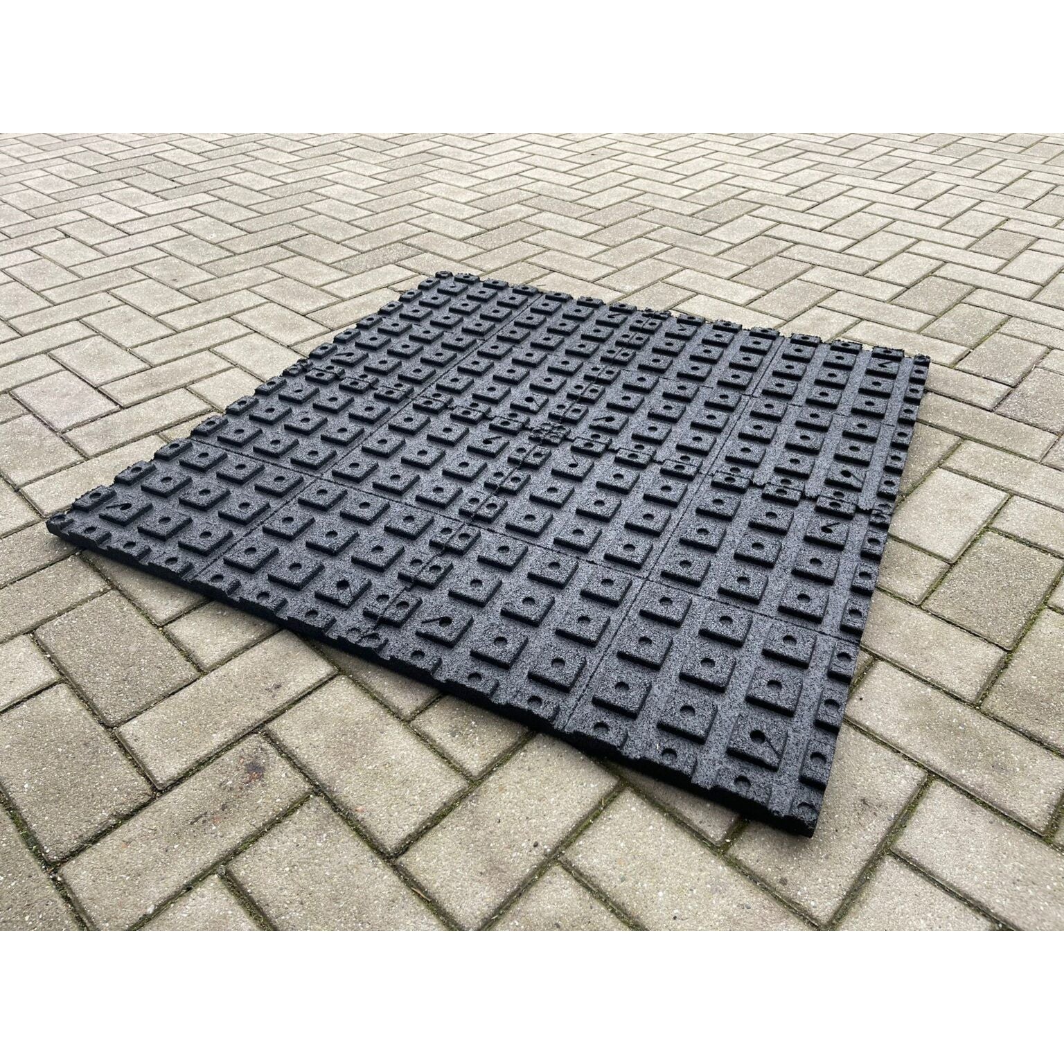 Rubber Tegels 100x100x2,5 cm
