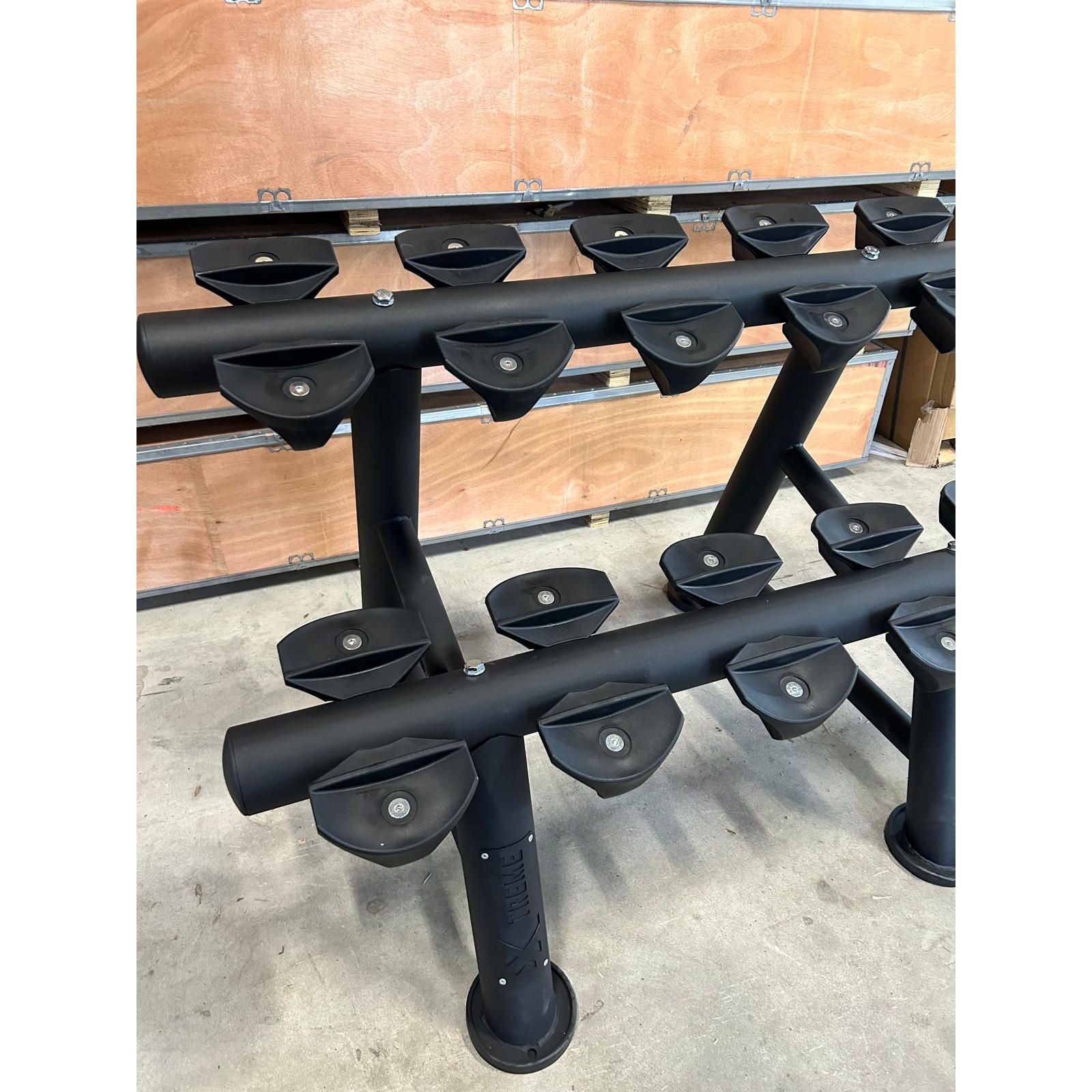 2-laags Dumbbell Rek voor 5 Sets