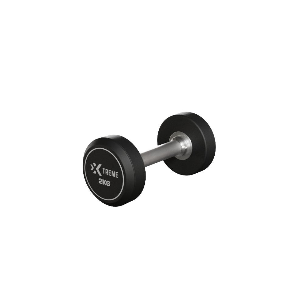 Xtreme Rubber Dumbbell 2kg Set
