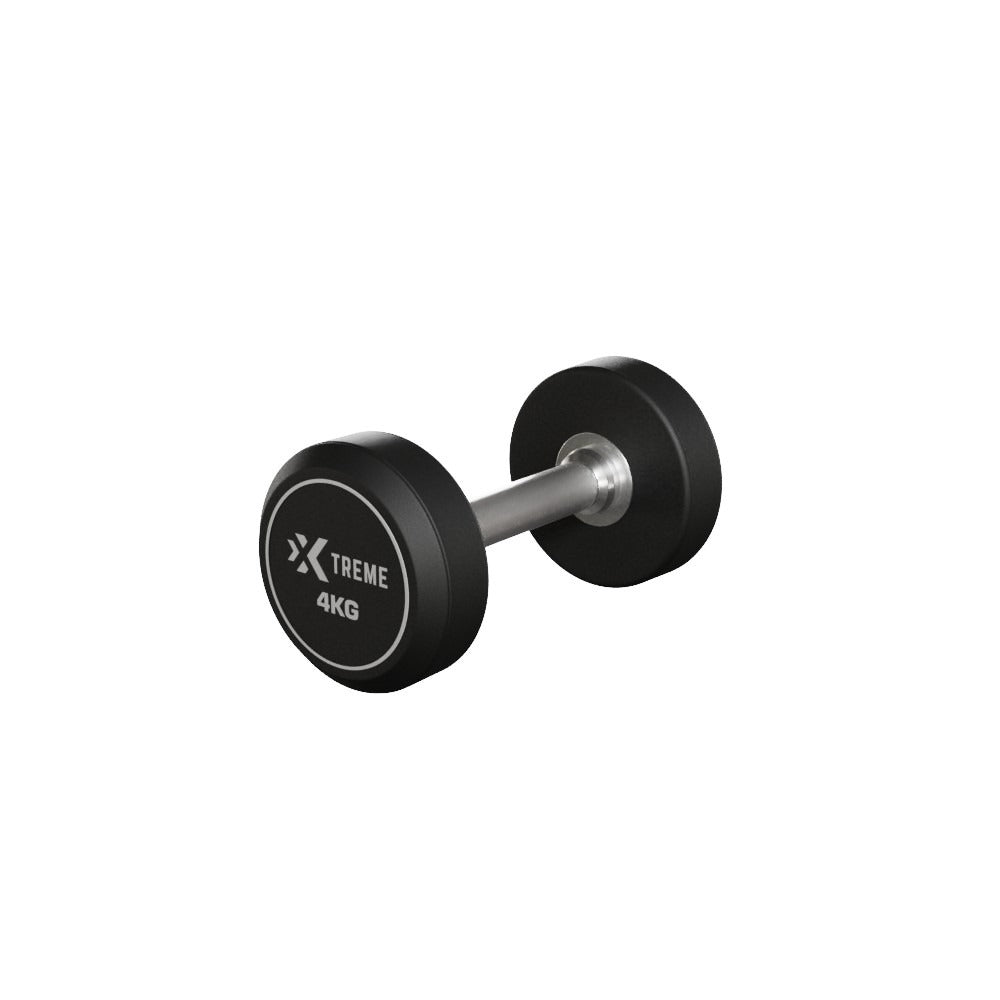 Xtreme Rubber Dumbbell 4kg Set – Duurzaam en Comfortabel