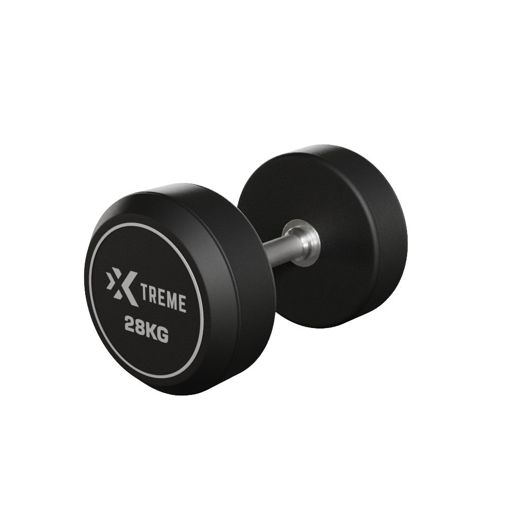 Xtreme Fitness Rubber Dumbbell 28kg