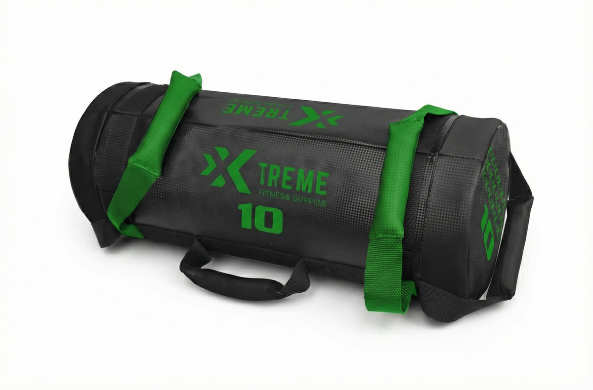Prumium power bag 10kg zwart/groen