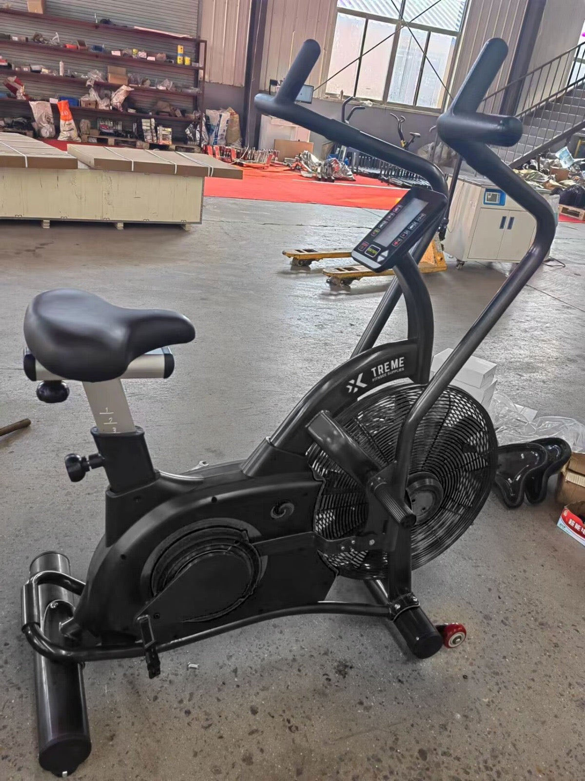 Xtreme Fitness Airbike zwart