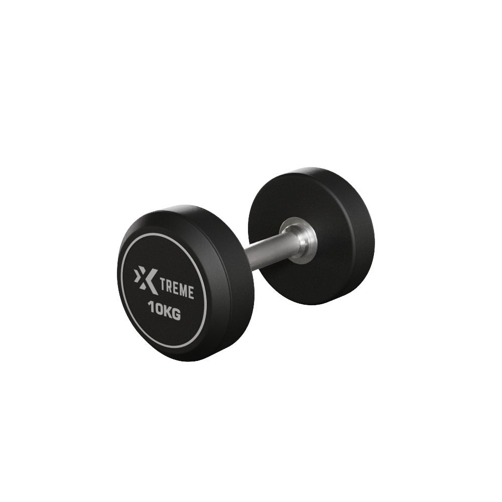 Xtreme Fitness Rubber Dumbbell 10kg 
