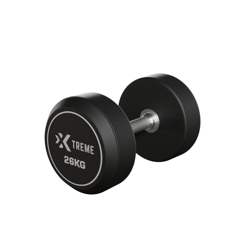 Rubber Dumbbell 26 kg Set 