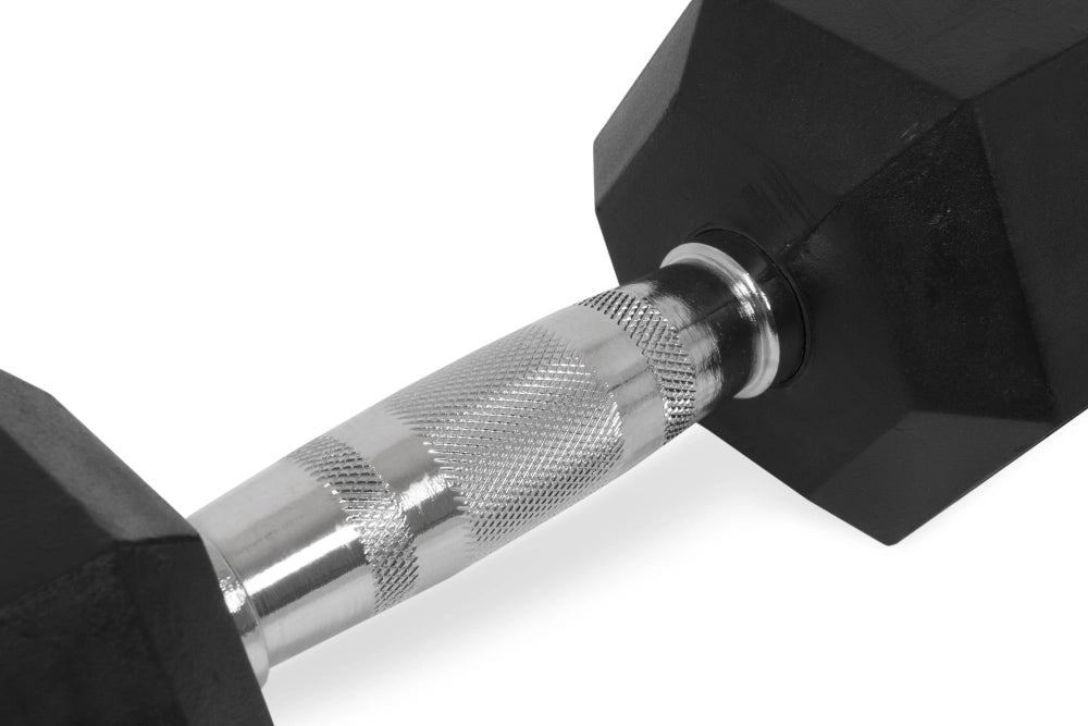 Hex Rubber Dumbbells 1 kg (set)